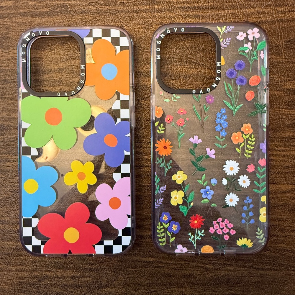 Floral and Colorful Phone Case Set